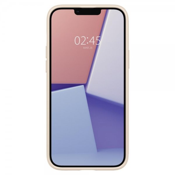 Spigen iPhone 14 Plus Thin Fit -kuori, hiekanbeige