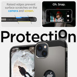 Spigen iPhone 14 Plus -kuori Tough Armor MagFit Gunmetal