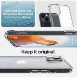 Spigen iPhone 14 Plus Ultra Hybrid Frost Clear -suojakuori