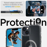 Spigen iPhone 14 Plus -suojakuori Ultra Hybrid MagFit Carbon Fiber
