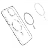 Spigen iPhone 14 Plus -suojakuori Ultra Hybrid MagFit Carbon Fiber