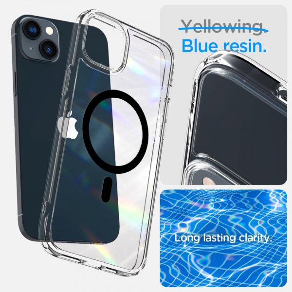 Spigen iPhone 14 Plus Ultra Hybrid MagFit -suojakuori, musta