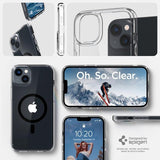 Spigen iPhone 14 Plus Ultra Hybrid MagFit -suojakuori, musta