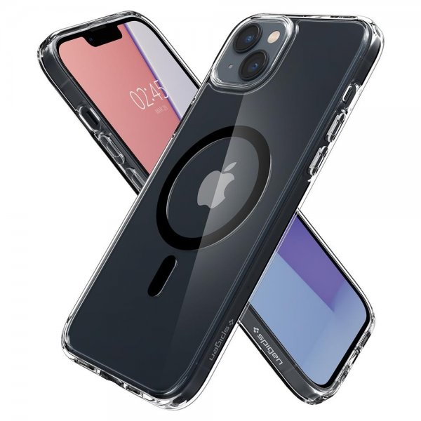 Spigen iPhone 14 Plus Ultra Hybrid MagFit -suojakuori, musta