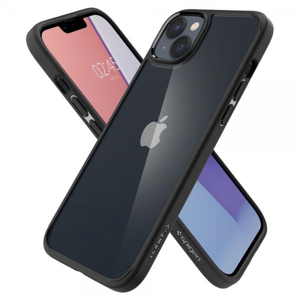 Spigen iPhone 14 Plus -suojakuori Ultra Hybrid Matte Black