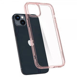 Spigen iPhone 14 Plus Ultra Hybrid Rose Crystal -kuori