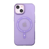 iPhone 14 Kuori Kameran kehys MagSafe Violetti