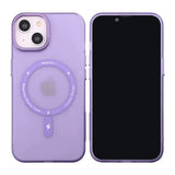 iPhone 14 Kuori Kameran kehys MagSafe Violetti
