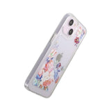 iPhone 14 Kuori Retro Kukka -kuvio