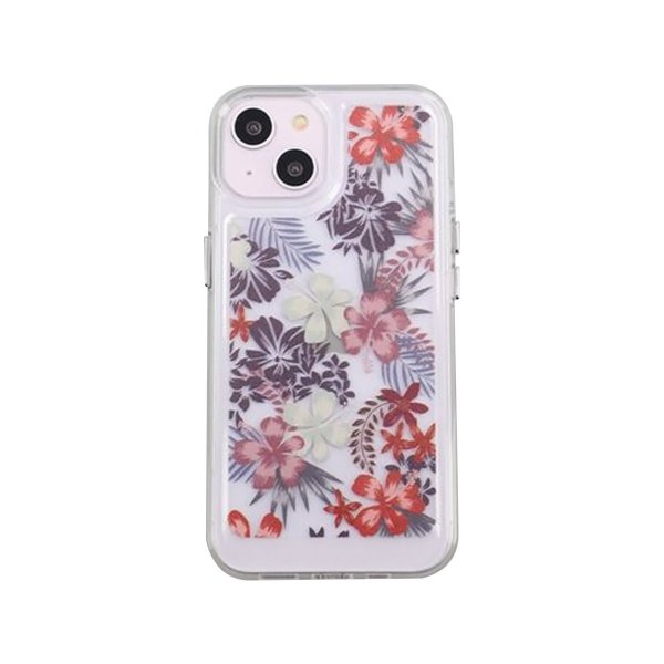 iPhone 14 Kuori Punaiset Kukat -kuvio