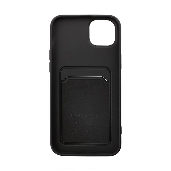 iPhone 14 Kuoret Korttipidikkeellä Musta