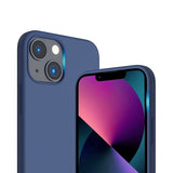 Rvelon iPhone 14 silikonikuori, sininen