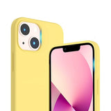 Rvelon iPhone 14 -silikonisuojakuori, keltainen