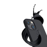 Rvelon iPhone 14 Silikoninen MagSafe-kuori Musta