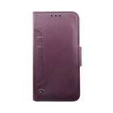 Rvelon iPhone 14 -kotelo, taitettava korttitasku, violetti