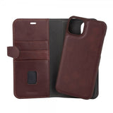 Buffalo iPhone 14 Plus 2-in-1 Irrotettava Lompakkokotelo Ruskea