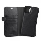 Buffalo iPhone 14 Plus -kotelo 2-in-1 irrotettava lompakko musta