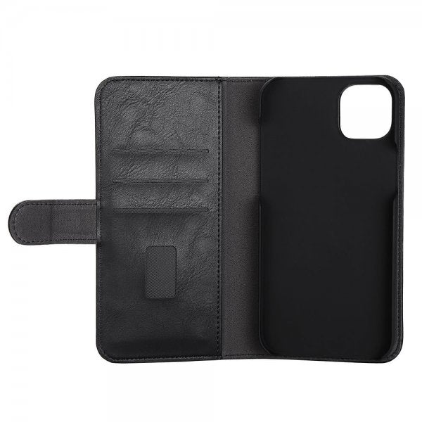 Gear iPhone 14 Plus Kotelo 2-in-1 Irrotettava ja 3 korttipaikkaa Musta