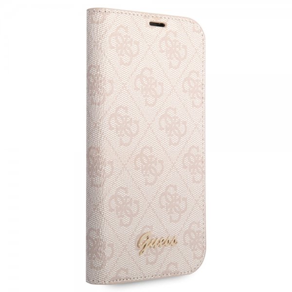 Guess iPhone 14 Plus -suojakuori 4G Logo Rosa