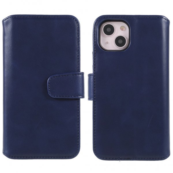 Nordic Covers iPhone 14 Plus Essential Leather -kotelo, Heron Blue
