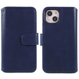 Nordic Covers iPhone 14 Plus Essential Leather -kotelo, Heron Blue