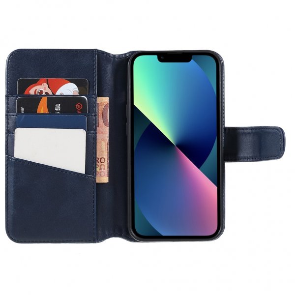 Nordic Covers iPhone 14 Plus Essential Leather -kotelo, Heron Blue