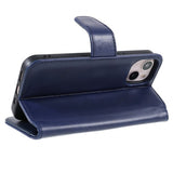 Nordic Covers iPhone 14 Plus Essential Leather -kotelo, Heron Blue