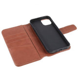Nordic Covers iPhone 14 Plus -suojakotelo Essential Leather, vaahteranruskea