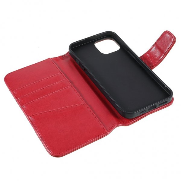 Nordic Covers iPhone 14 Plus Essential Leather -suojakotelo, Poppy Red