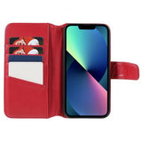 Nordic Covers iPhone 14 Plus Essential Leather -suojakotelo, Poppy Red