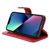 Nordic Covers iPhone 14 Plus Essential Leather -suojakotelo, Poppy Red