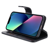 Nordic Covers iPhone 14 Plus -suojakotelo Essential Leather Raven Black