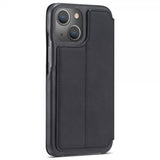 Lc.Imeeke iPhone 14 Plus Flip-suojakotelo musta