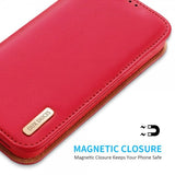 Dux Ducis iPhone 14 Plus -suojakotelo Hivo Series, punainen