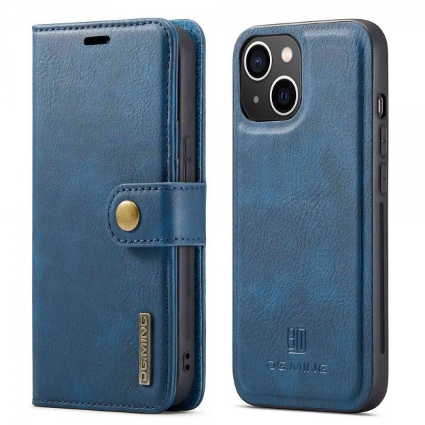 Dg.Ming iPhone 14 Plus -kotelo irrotettavalla kuorella, sininen