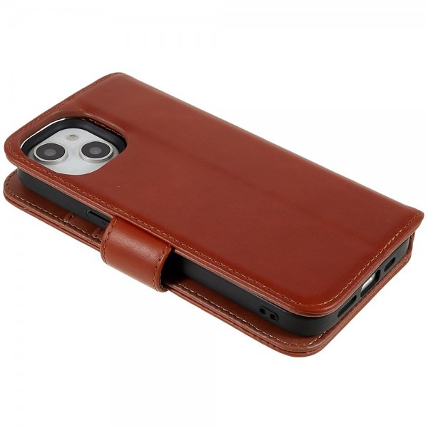 Nordic Covers iPhone 14 Plus -kotelo MagLeather Maple Brown