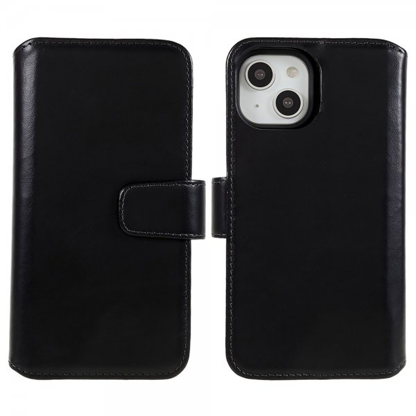 Nordic Covers iPhone 14 Plus -kotelo MagLeather Raven Black