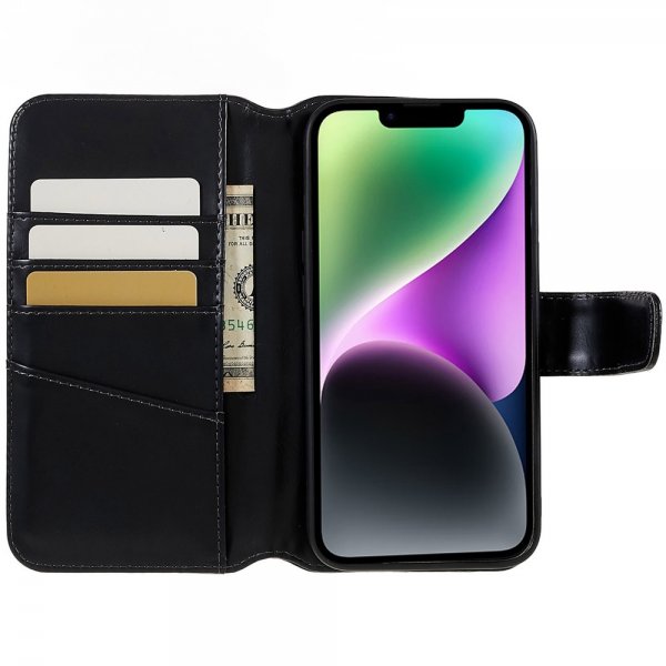 Nordic Covers iPhone 14 Plus -kotelo MagLeather Raven Black