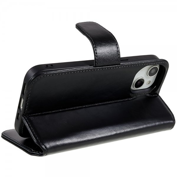 Nordic Covers iPhone 14 Plus -kotelo MagLeather Raven Black