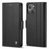 Lc.Imeeke iPhone 14 Plus -suojakotelo korttipaikalla, musta