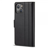 Lc.Imeeke iPhone 14 Plus -suojakotelo korttipaikalla, musta