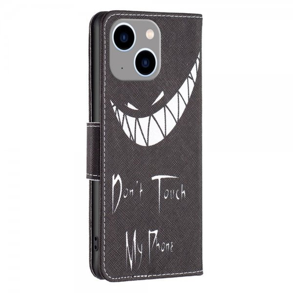 iPhone 14 Plus -kuoret, kuvio Don't Touch My Phone