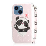 iPhone 14 Plus -kuoret, joissa on panda-sydänkuvio
