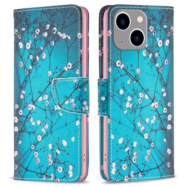 iPhone 14 Plus -kuori, jossa luumuja