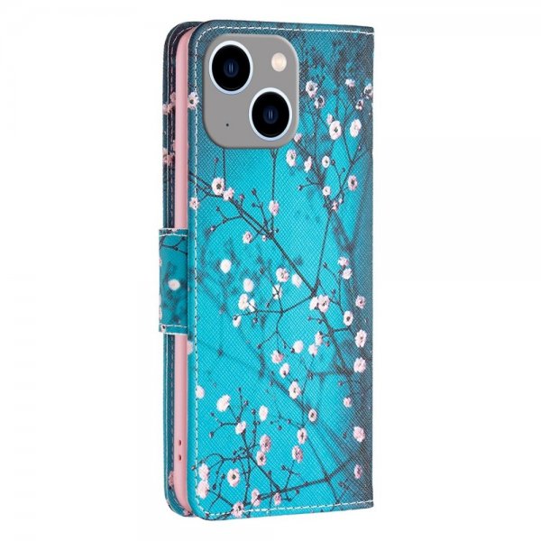 iPhone 14 Plus -kuori, jossa luumuja