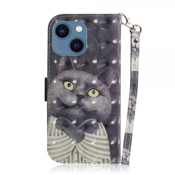 iPhone 14 Plus -kuori, Musta kissa -kuvio