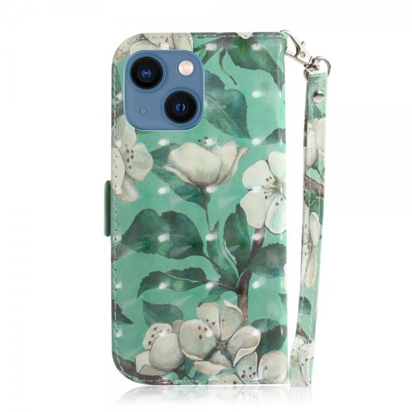 iPhone 14 Plus -kuoret Kukka-aihe Valkoiset kukat