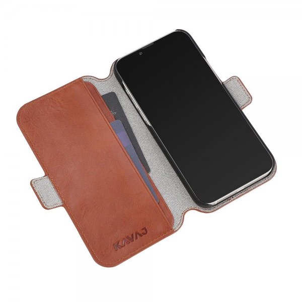 Kavaj iPhone 14 Plus Kotelo Phoenix Ruskea
