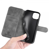 Dg.Ming iPhone 14 Plus Retro Harmaa suojakotelo