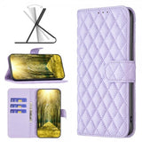 iPhone 14 Plus -kotelo, vinoneliökuvio, violetti
